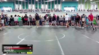 60 lbs Round 1 (6 Team) - Meagan Hill, Florida Scorpions vs Nathanael Kanagy, Glasgow WA