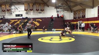 190 lbs Quarterfinal - Nathan Taylor, Green Farms Academy vs Landon Jobber-Spence, Staunton River