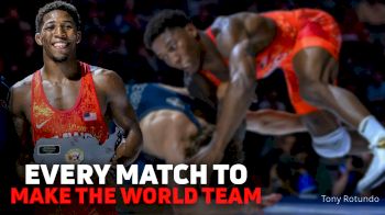 Every Match David Carr Wrestled To Make The World Team