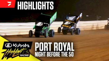 Highlights | 2025 Kubota HLR Tuscarora 50 Friday Prelim at Port Royal Speedway