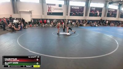 80 lbs Round 1 - Caleb Pyles, 512 Outlaw Wrestling vs Elliott David, Texas