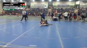 133 lbs Cons. Round 2 - Thomas Clark, Apprentice School vs Jeremiah Chinyere-okiyi, WVU Tech (W.Va.)