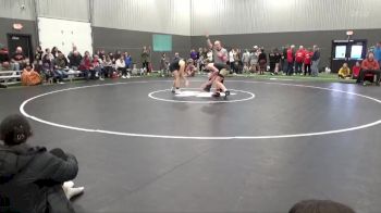 JV-41 lbs Round 1 - Hannah Taylor, Muscatine vs Jordan Koehler, Benton Community