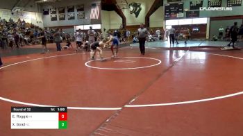 113 lbs Round Of 32 - Erik Roggie, Va vs Xzavier Goad, Nc