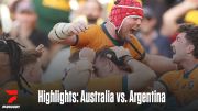 Australia vs. Argentina Rugby Highlights | Rugby Championship Round 3