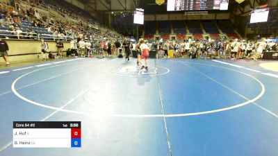 126 lbs Cons 64 #2 - Jeremy Huf, IL vs Braaden Heinz, CO