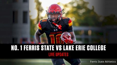 Ferris State Steamrolls Lake Erie in 63-6 Blowout Win In Week 1