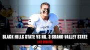 GVSU Holds Off Black Hills State In High-Scoring Thriller, 48-36