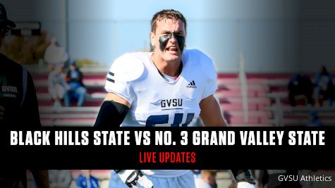 GVSU Holds Off Black Hills State In High-Scoring Thriller, 48-36