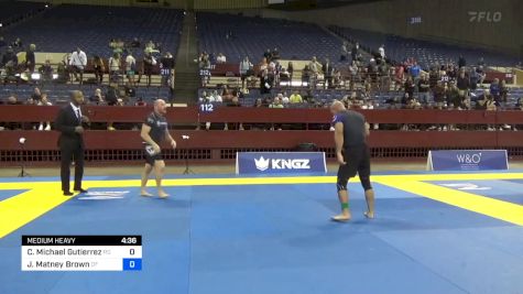 Christopher Michael Gutierrez vs Jonathon Matney Brown 2024 Pan IBJJF Jiu-Jitsu No-Gi Championship