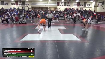 JV-6 lbs Quarterfinal - Jackson Burk, Solon vs Landon Burington, Waukon