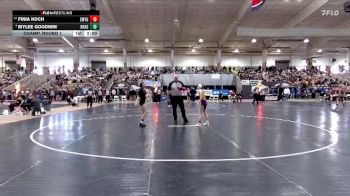 Girls 100 lbs Champ. Round 1 - Finia Koch, Smyrna High School vs Mylee Goodwin, Bradley Central High School