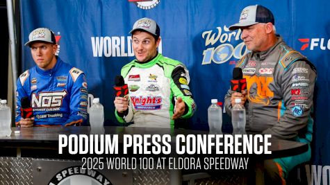 Press Conference: 2025 World 100 At Eldora Speedway