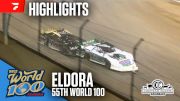 Highlights | 2025 World 100 at Eldora Speedway