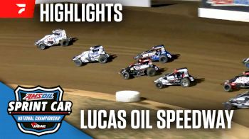 Highlights | 2025 USAC Sprints at Lucas Oil Speedway