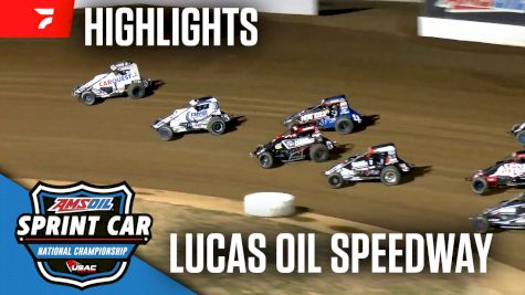 Highlights | 2025 USAC Sprints at Lucas Oil Speedway