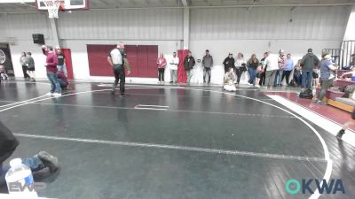 52-55 lbs Rr Rnd 3 - Emmalyn Gibson, Wolfpak Wrestling vs Jynson Ketcher, Watonga Youth Wrestling