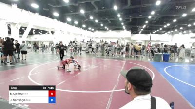 62 kg Round Of 16 - Emmett Carling, Sierra Sabers vs Jesse Santiago, Daniel Cormier Wr Ac