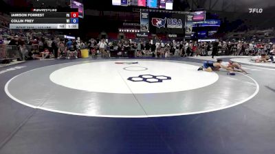 113 lbs Champ. Rd Of 16 - Jamison Forrest, PA vs Collin Frey, WI