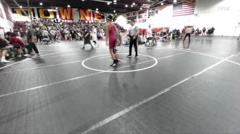 120 lbs Champ. Round 1 - Chazeron Kalamau, MoanaLua vs Samuel Havana, Long Beach Wilson