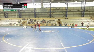 174A lbs Rr Rnd 3 - Ethan Deleon, Nebraska vs Jed Wester, Minnesota