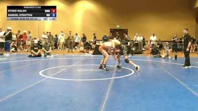 120 lbs Cons. Sub-rd Of 32 - Ryder Walsh, Wrestler's Way vs Samuel Stratton, Broadaxe Wrestling Academy