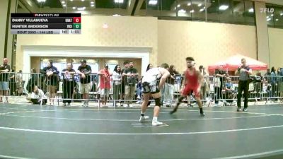 144 lbs Round Of 64 - Danny Villanueva, Unattached vs Hunter Anderson, Vici WC