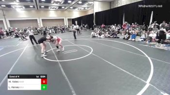 130 lbs Consi Of 4 - Micayla Yates, Sedro-Woolley Steelclaw vs Lindsay Kersey, Silverback WC