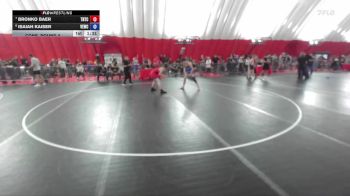 140 lbs Cons. Round 3 - Bronko Baer, Team Nazar Training Center vs Isaiah Kaiser, Valley Elite Wrestling Club