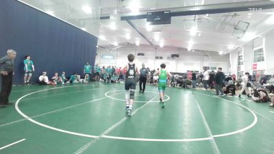 120 lbs Round Robin 2 - Ethan Bayliss, Indiana Outlaws Black - HS vs Pierce Moran, Blue Water Sturgeon - HS