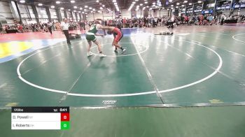 170 lbs Consi Of 64 #2 - Dontae Powell, NY vs Isaiah Roberts, OH