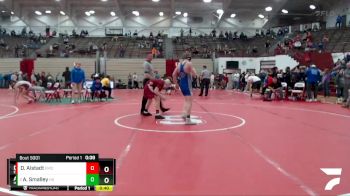 106 lbs Cons. Round 5 - Aidan Smalley, Hamilton Southeastern vs David Alstadt, Evansville Mater Dei