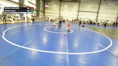 76 lbs Round 3 (12:30pm Saturday) - Boone Dilley, Crass Trained vs Seaver Humphrey, Nebraska Elite