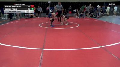 100 lbs Final - Braden Boardman, Shippensburg vs Gabriel Fisher, Jersey Shore