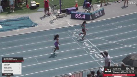 2026 AAU Junior Olympic Games - Youth Girls' 400m, Semi-Finals 7 - Age 17-18