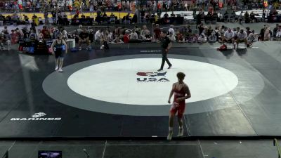 165 lbs Rnd Of 64 - Zeke Brown, AR vs Brock Armstrong, ID