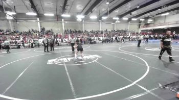 130 lbs Consi Of 8 #1 - AvyAnne Gonzalez, No Team vs Camilla Gutierrez, NM Royalty