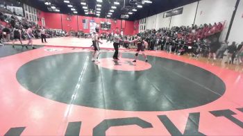 157 lbs Cons. Round 6 - Will Konder, Lombard (MONTINI) vs Nolan Vogel, JOLIET (CATHOLIC Academy)