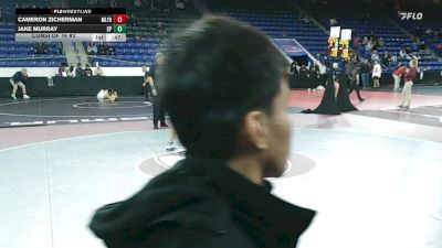 120 lbs Consi Of 16 #2 - Cameron Zicherman, Milford vs Jake Murray, Saugus/Peabody