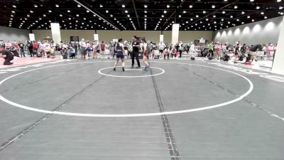 110 lbs Cons. Semis - Jacqueline Penaloza, MoWest Championship Wrestling vs Nicole Soldevilla, Borger Wrestling Club