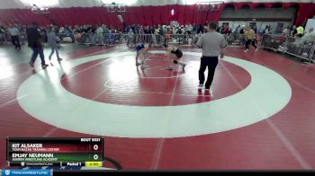 124 lbs Quarterfinal - Emjay Neumann, Askren Wrestling Academy vs Kit Alsaker, Team Nazar Training Center