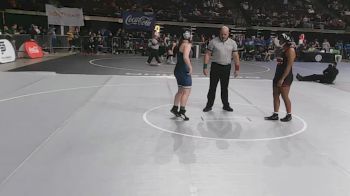 G 165 lbs Cons. Round 3 - Elaina Fuentas, Belle Chasse Girls vs Olivia Verhulst, Archbishop Hannan Girls