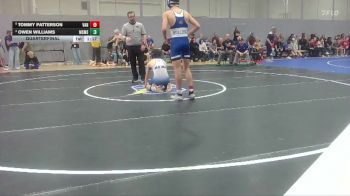 138 lbs Quarterfinal - Tommy Patterson, Vancleave High School vs Owen Williams, Mississippi School For Math And Science (MSMS)