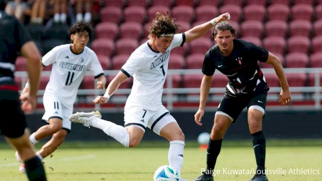 Latest NCAA D1 Mens Soccer Rankings: Louisville Surges, Stanford Falls