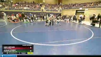 54 lbs Champ. Round 2 - Hyrum Storey, Fremont Wrestling Club vs Jack Gifford, Sons Of Atlas