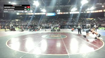 126 lbs Cons. Round 2 - Dom Roberts, Ridgevue vs Dryssen Loos, Buhl