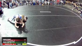 130 lbs Round 1 (4 Team) - Isaac Samuelson, Kansas Mamba vs Miles Point, South Dakota Thunder