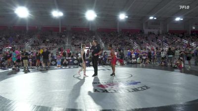 135 lbs Champ. Round 1 - Xaniya Gibson-McAlister, East St. Louis Wrestling Club vs Cassidy Harrington, West Kentucky Valkyries Wrestling