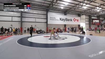 79 kg Champ. Round 1 - Jacob Farthing, Life U Club Lucha Wrestling vs Xander Kuokkanen, Pennsylvania RTC