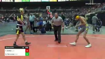 116 lbs Consi Of 8 #1 - Teagan Sidles, Clovis vs Nathan Perryman, Temecula Valley